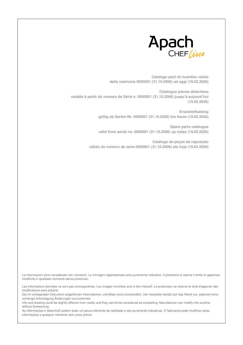 Деталировка Apach Chef Line GLRSTG157R4FGP