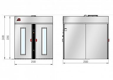 Шкаф расстоечный Восход Бриз-344П