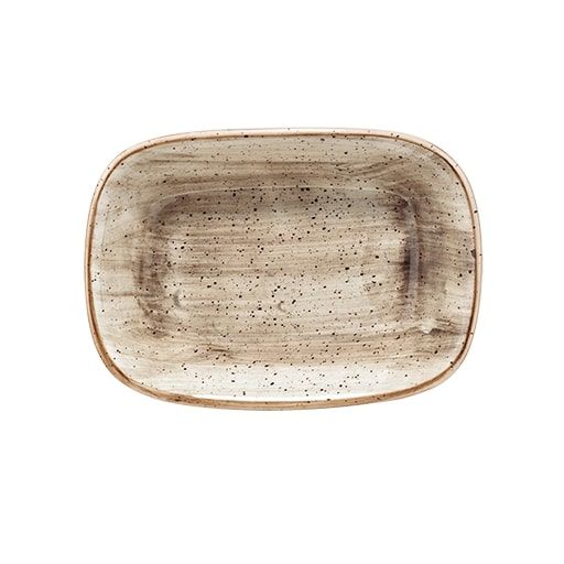 Блюдо Bonna Aura Terrain ATRGRM14DKY 140х100мм