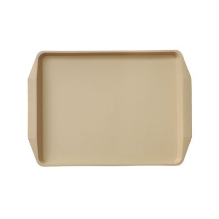 Поднос MGprof 1735 42*30см бежевый шагрень