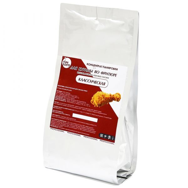 Концентрат панировки для курицы Zesty's Professional классический 375г