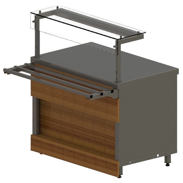 Прилавок с тепловой поверхностью RH12АS Capital 1105x700x1255(830)мм