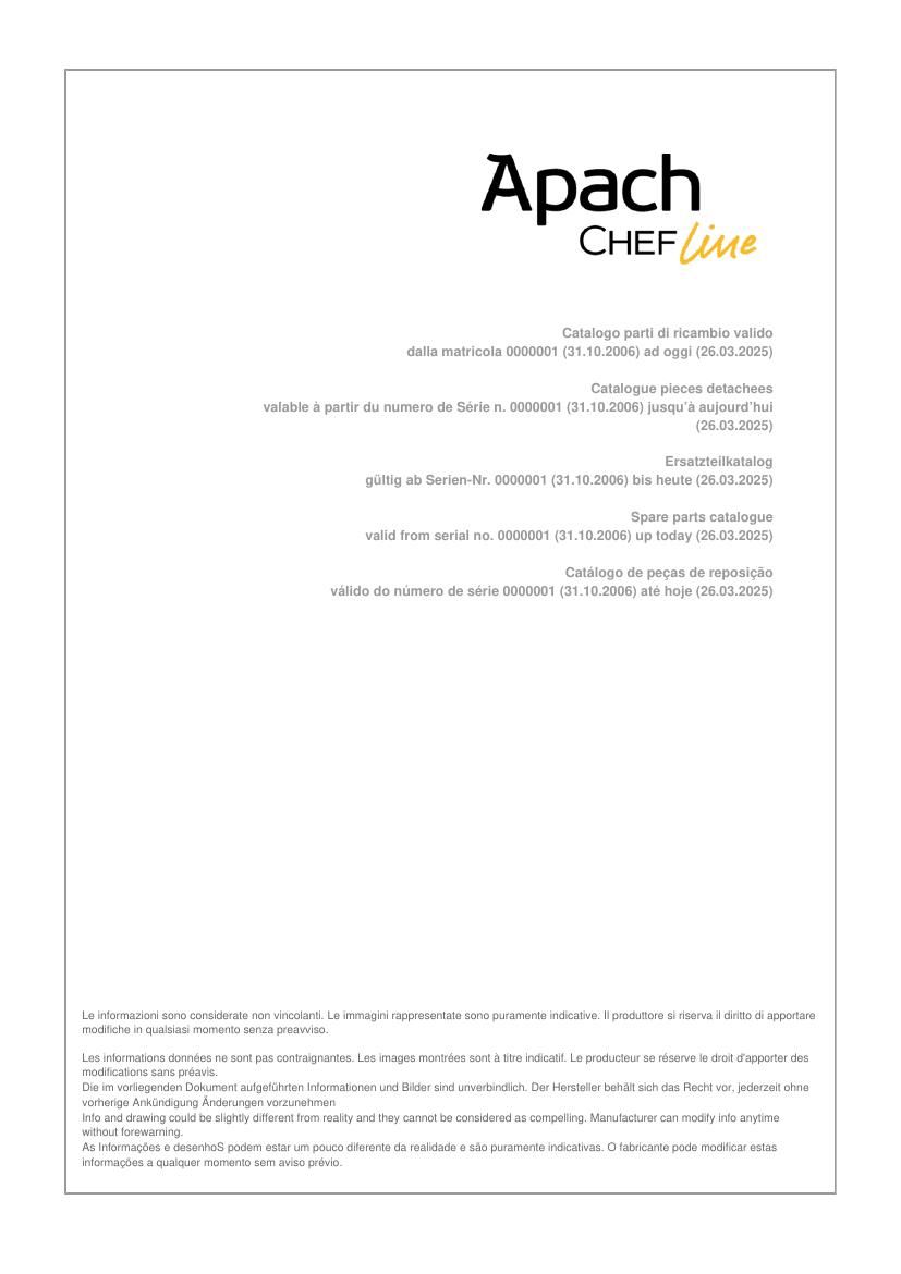 Деталировка Apach Chef Line GLFTE89LROSP