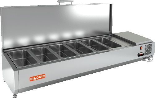 Витрина охлаждаемая для ингредиентов Hicold VRTU 1390 1/4