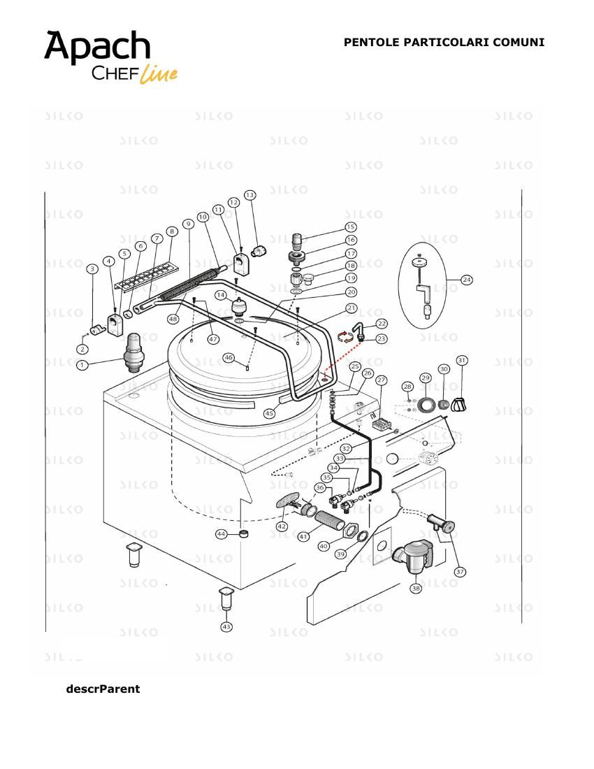 Деталировка Apach Chef Line SLKE89D100