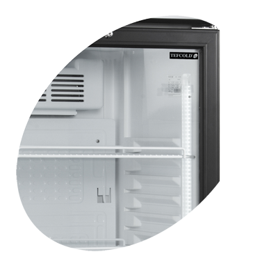 Шкаф холодильный Tefcold CEV425CP 2 LED