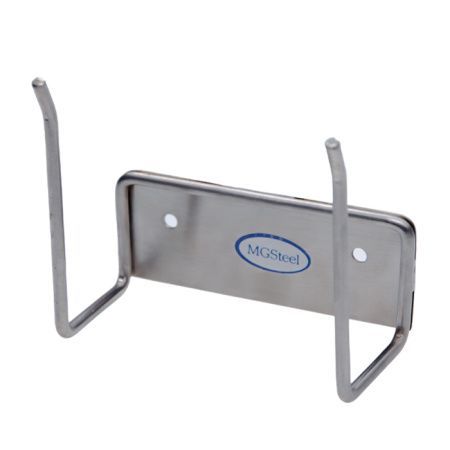 Держатель для лопат для пиццы/щеток MGsteel 73897 настенный 11,5*4,5см нерж.