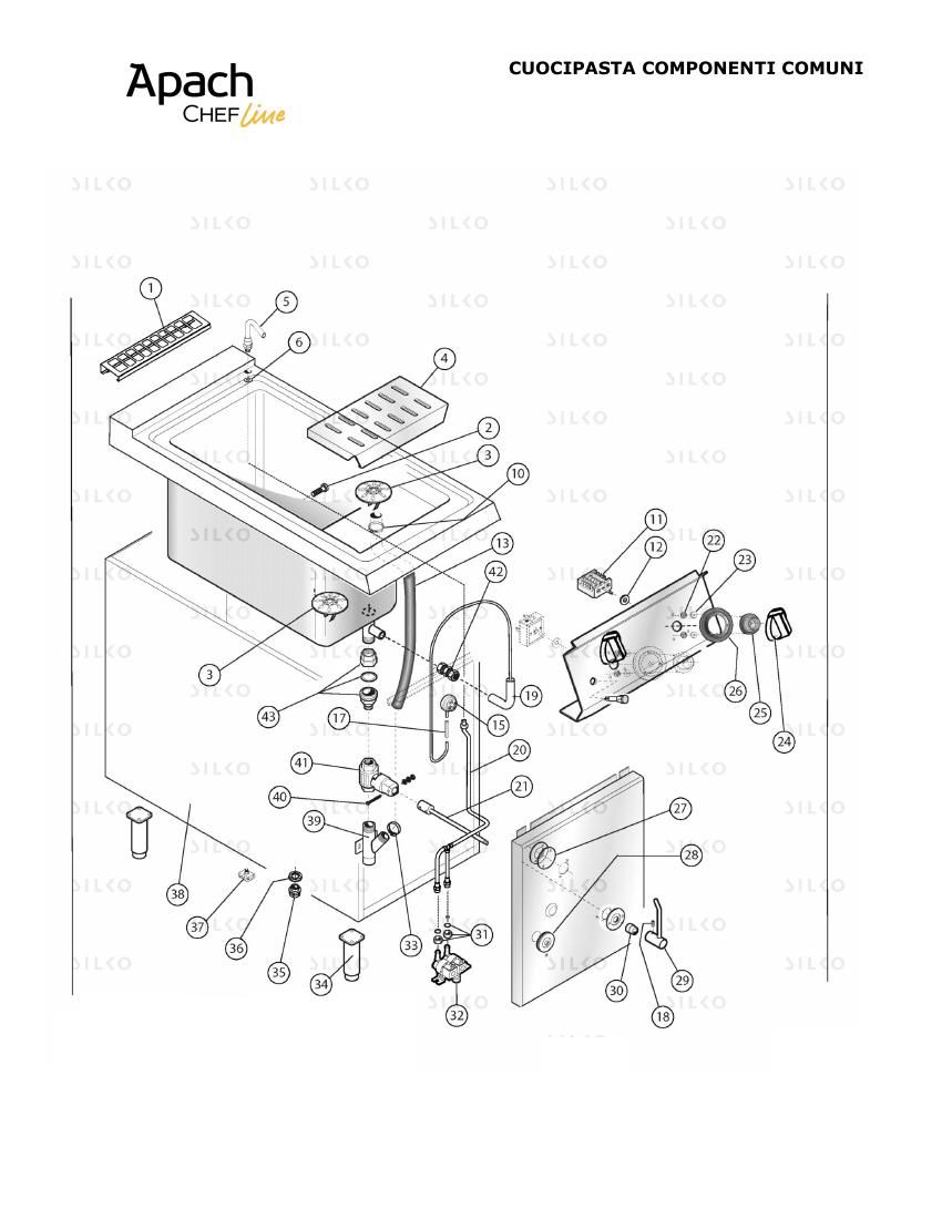 Деталировка Apach Chef Line SLPCE67CS