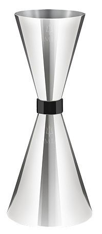 Джиггер Lumian L0236 Mr.Slim 30/45 мл черный рубин нерж.