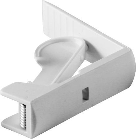 Зажим для скатерти MGprof 1738 белый/пружина