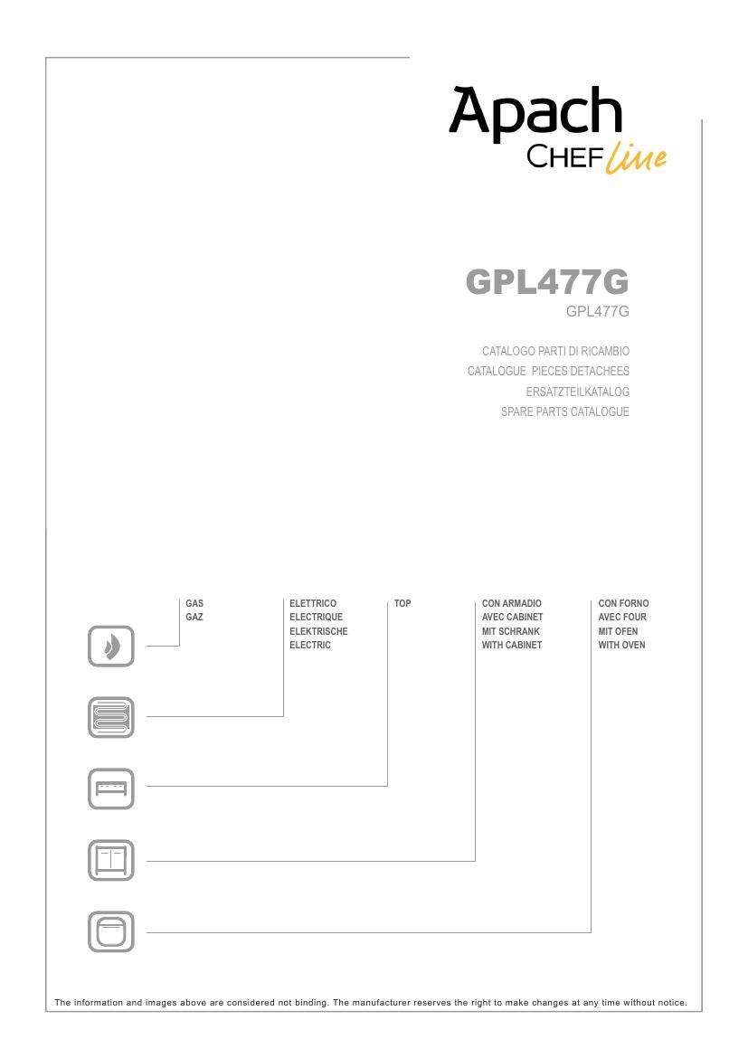 Деталировка Apach Chef Line GLLGG48