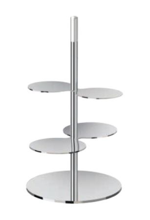Этажерка Abert Art&Table V360541002 d100мм 2-х ярусная