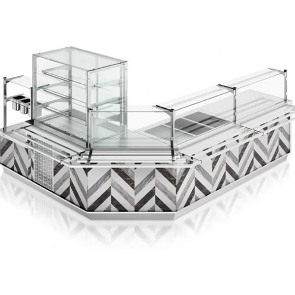 Мармит для первых блюд RCM13A City 1500x700x1265(860)мм