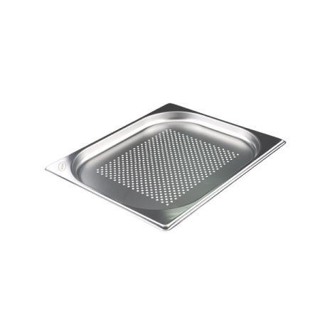 Гастроемкость MGsteel 46285 GN 1/2-20 1,2л нерж. перфорированная d=4мм