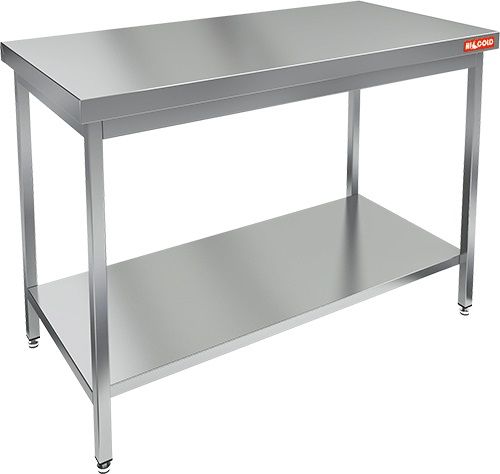 Стол производственный Hicold НСО-12/7П с полкой