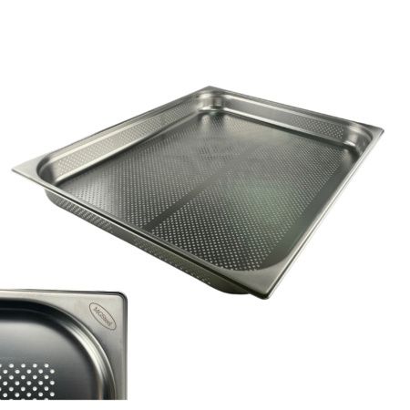 Гастроемкость MGsteel 46283 GN 2/1-100 28,5л нерж. перфорированная d=4мм