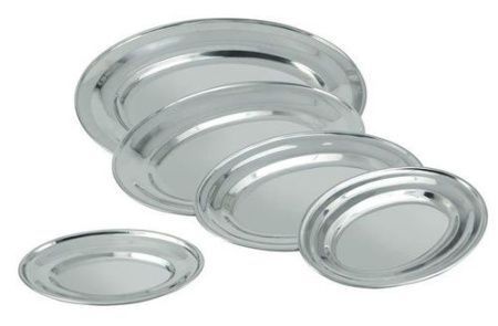 Блюдо овальное MGsteel 38712 35,5*25,2см нерж.