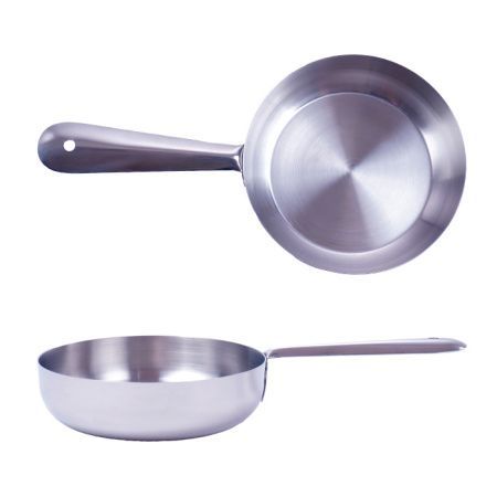 Сковорода MGsteel 73865 d=14см h=3,5см нерж.