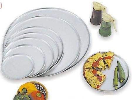 Противень для пиццы MGsteel 38715 d=43см h=1см алюм.