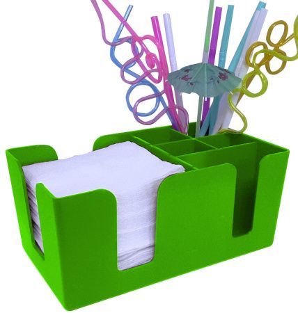 Подставка барная для салфеток и украшений MGprof 1774 ярко-зеленая