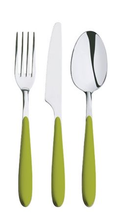 Вилка столовая Abert Master PN93402 195мм зеленый