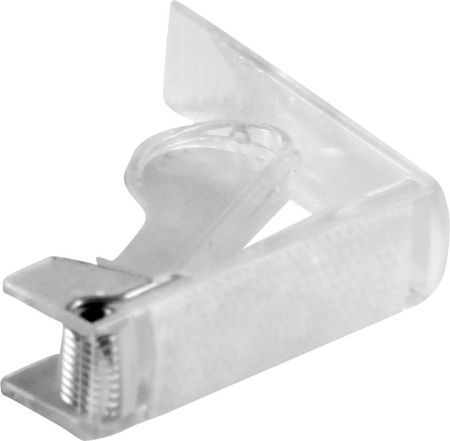 Зажим для скатерти MGprof 1738 прозрачный с липучкой/пружина