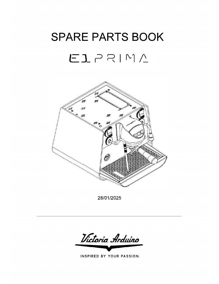 Деталировка Victoria Arduino Eagle One Prima 1 GR
