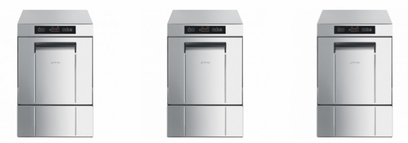Обзор профессиональных посудомоечных машин Smeg