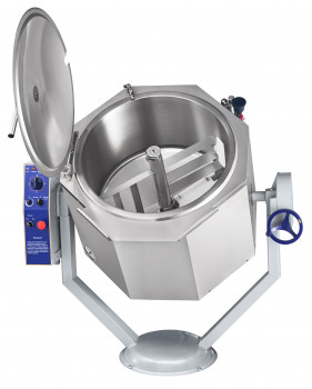 Котел пищеварочный Abat КПЭМ-160-ОМР-В с миксером