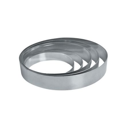 Форма кондитерская MGsteel 43958 Круг d=6см h=4см нерж.