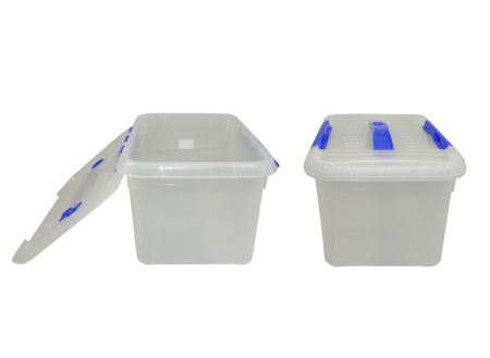 Контейнер для продуктов MGprof 1720 8,0л 30*23*16,5см с ручкой с синим зажимом MG