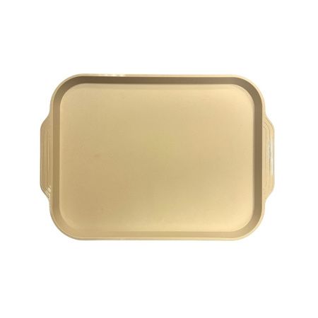 Поднос MGprof 1736-106 45*35,5см бежевый шагрень