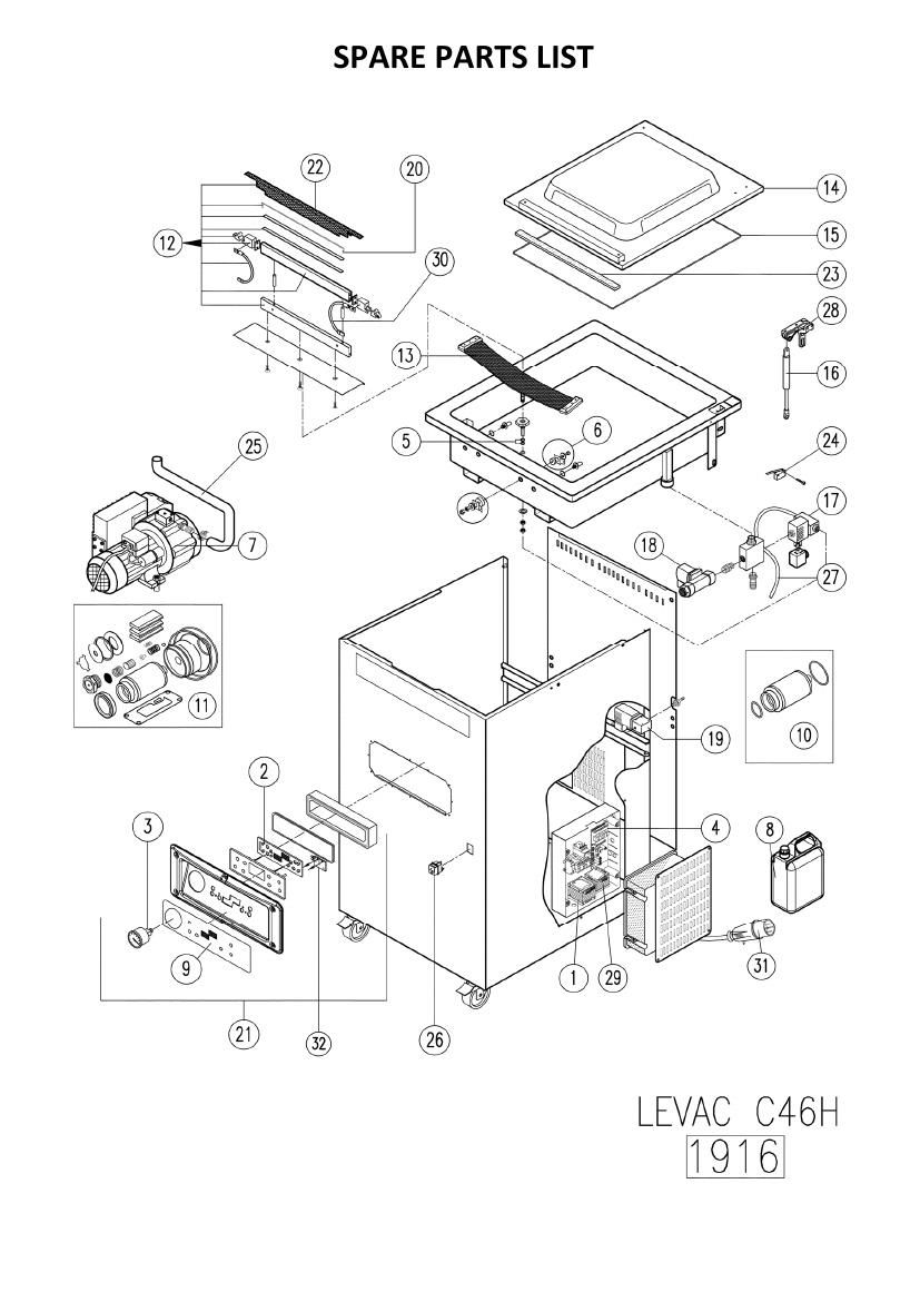 Деталировка Apach Cook Line AVM425F
