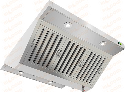 Зонт вытяжной Hicold ЗВООК-10,510 островной (с козырьком)