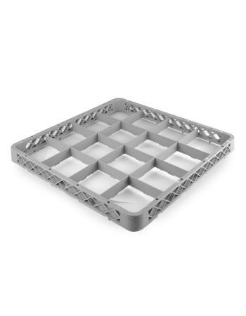 Надстройка для кассеты Tribeca BY-16 500*510*40мм 16 ячеек 115*115*40мм серая (для BB-16)