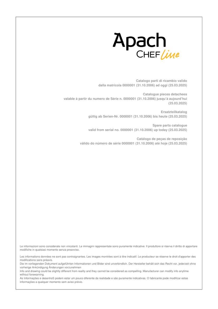 Деталировка Apach Chef Line GLRSTE89FEP