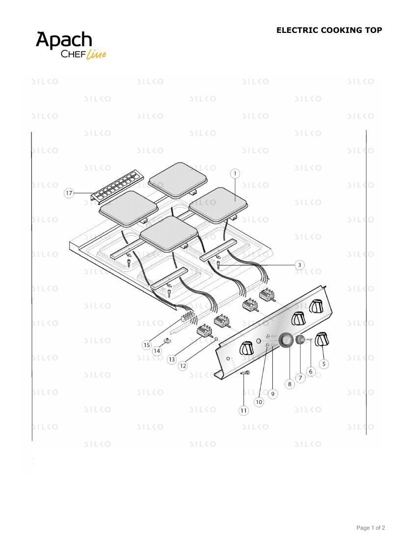 Деталировка Apach Chef Line SLRE47