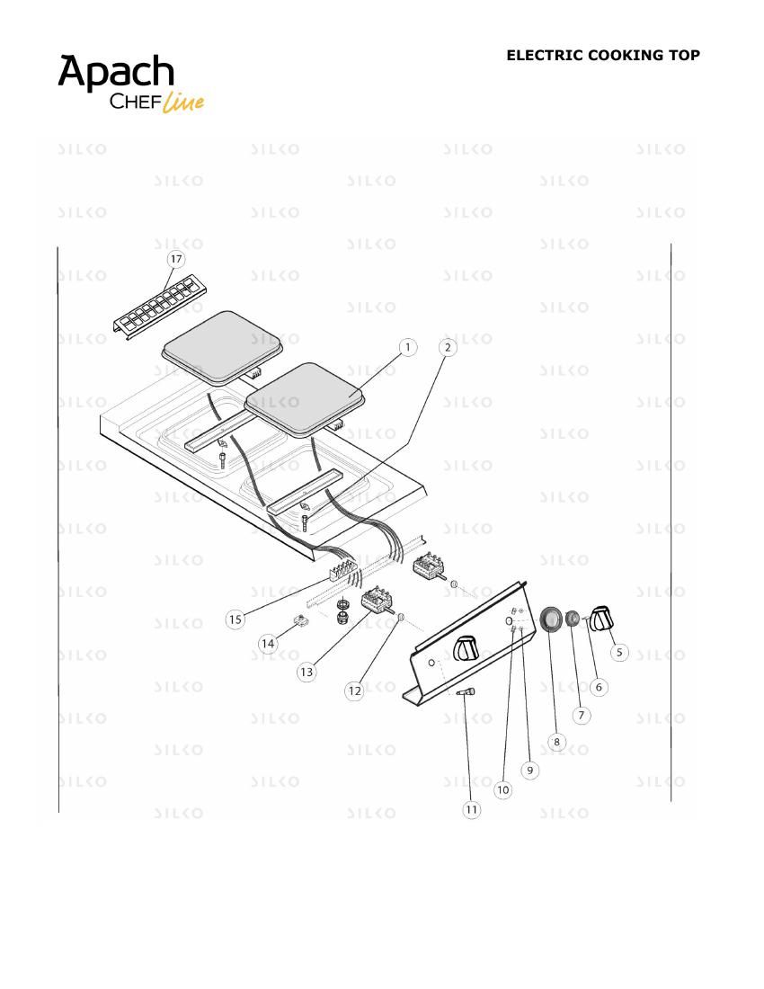 Деталировка Apach Chef Line SLRE49OS