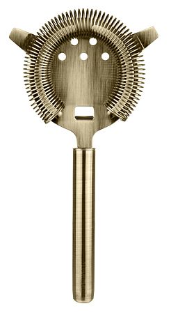 Стрейнер барный Lumian L0109 Kairos 19,5см бронза нерж.