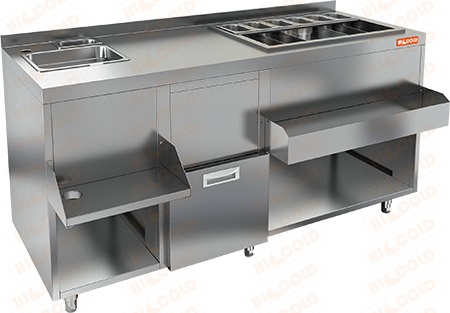 Коктейльная станция Hicold НБМКС-16/7БПК (без ящиков)