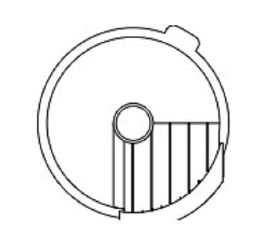 Диск для овощерезки Empero EMP.300-F.07