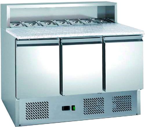 Стол холодильный для пиццы Hurakan HKN-PZLG3