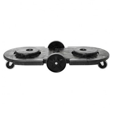 Платформа сдвоенная Rubbermaid BRUTE FG264600BLA на колесах