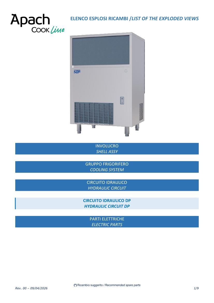 Деталировка Apach Cook Line ACB9360B