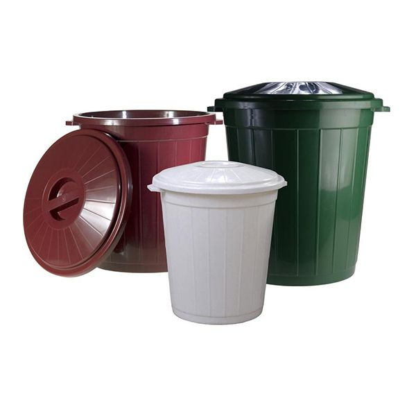 Бак для мусора Пластхозторг Б-45 45л без крышки