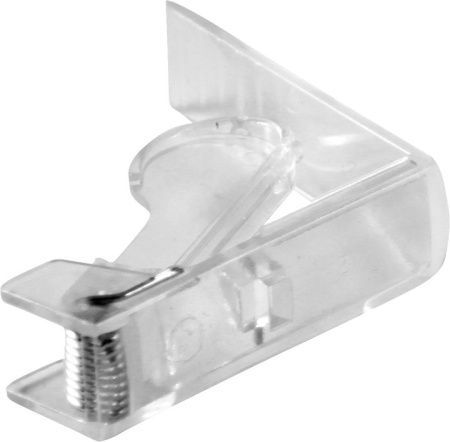 Зажим для скатерти MGprof 1738 прозрачный/пружина