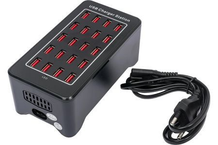 Зарядная станция для ламп MGline 75671 на 20 USB-портов