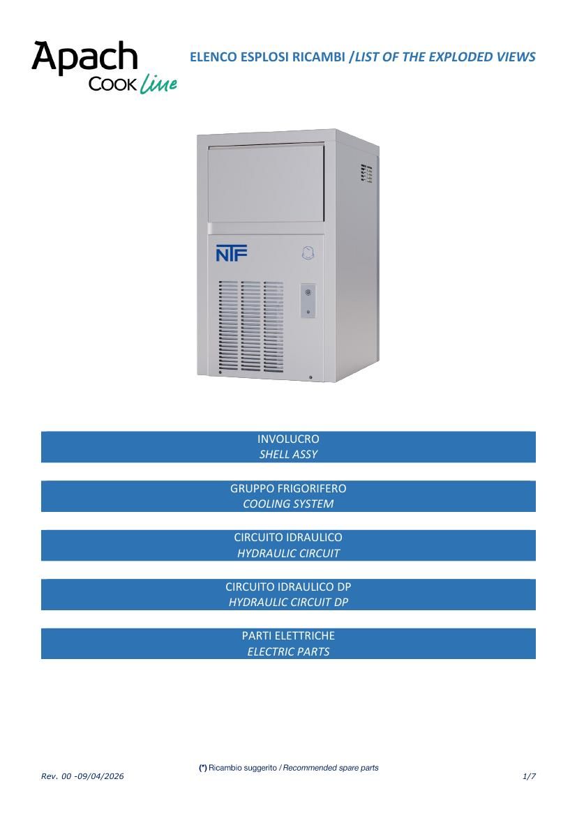 Деталировка Apach Cook Line ACB2004B