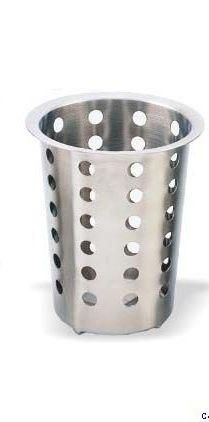 Емкость для столовых приборов MGsteel 38693 d=95мм h=130мм перфор. нерж.