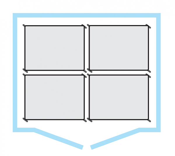 Шкаф отложенной расстойки Polair CRP2.6080.T4 inox
